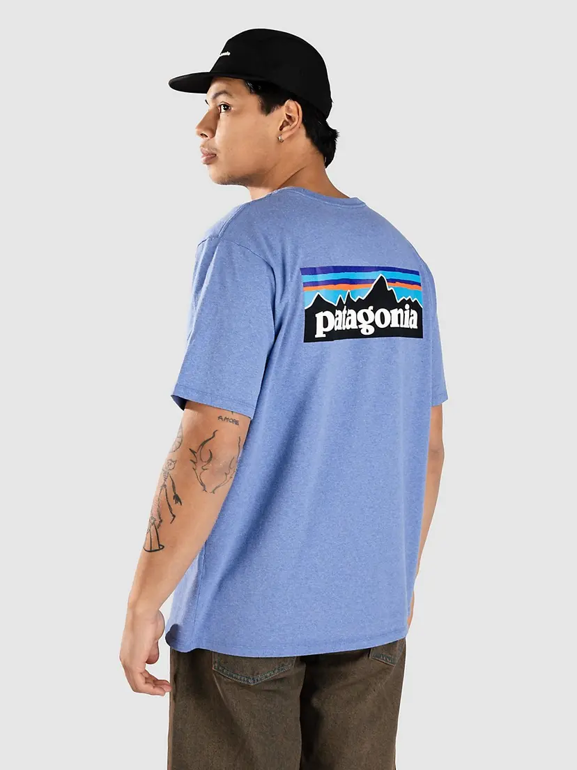 Patagonia Patagonia P-6 Logo Responsibili T-skjorte blå