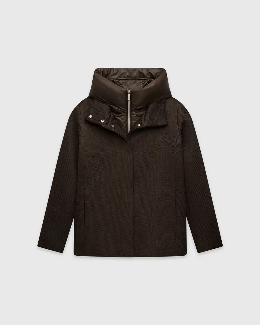 Unity Unity JA-LOVER-AW26 Brown Hooded jacket