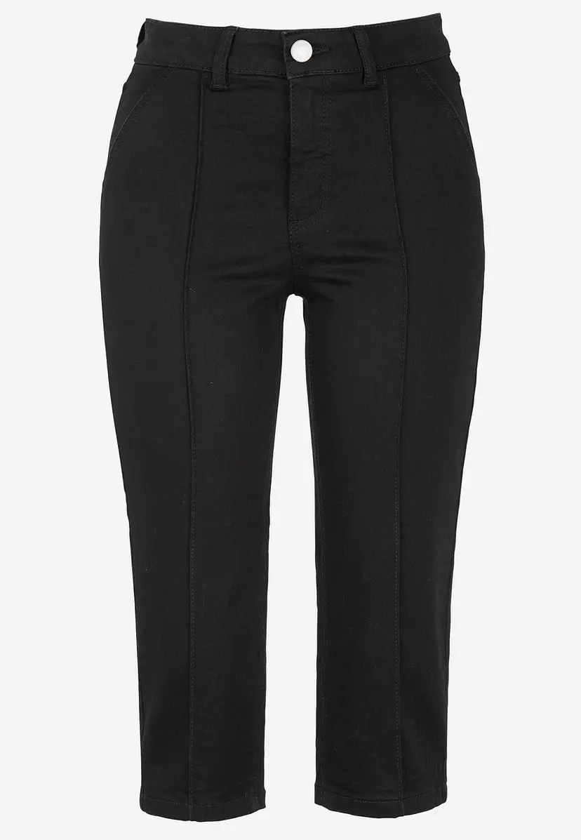 Cellbes of Sweden Stretchy caprijeans med sydd press