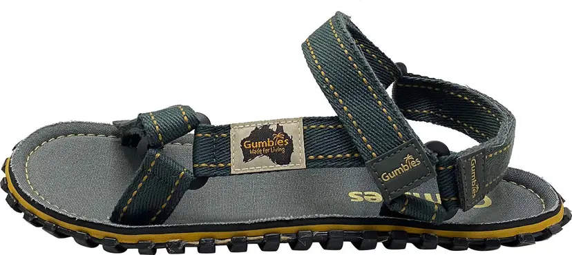 Gumbies Gumbies Unisex Tracker Sandals Grey