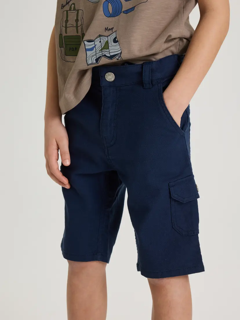 Polarn O. Pyret Vevd cargoshorts