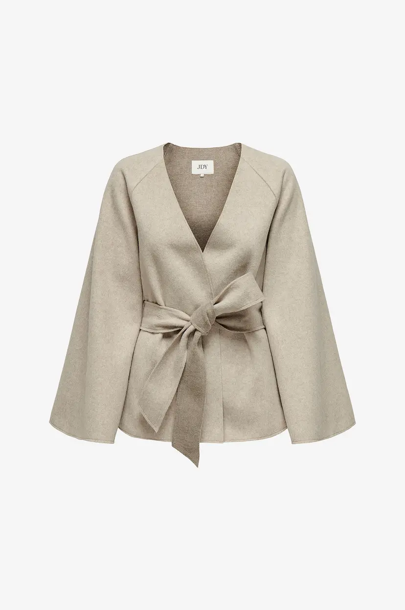 JDY Jakke jdyFelicity Drapy Jacket Otw Hab - Beige