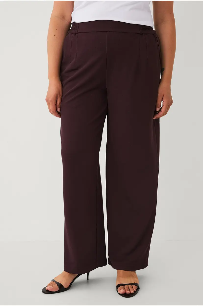 Ellos Plus collection Vid bukse - Brun