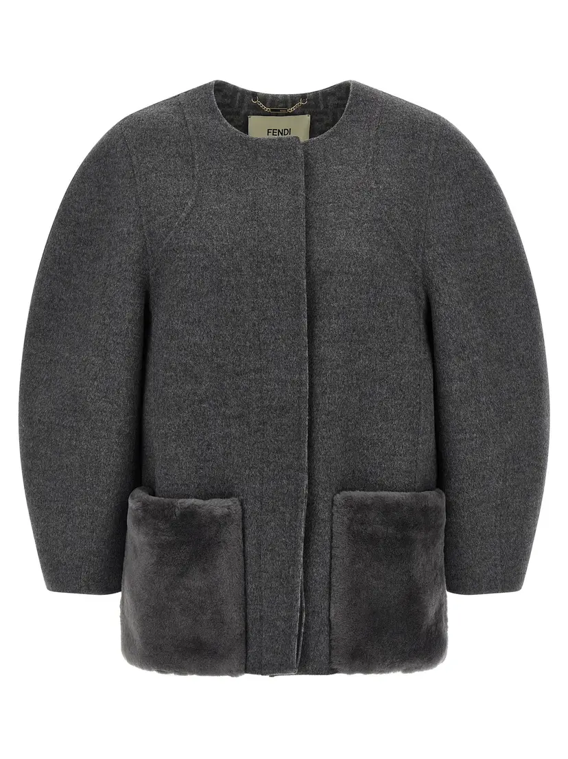 Fendi Fendi Jakker – Grå