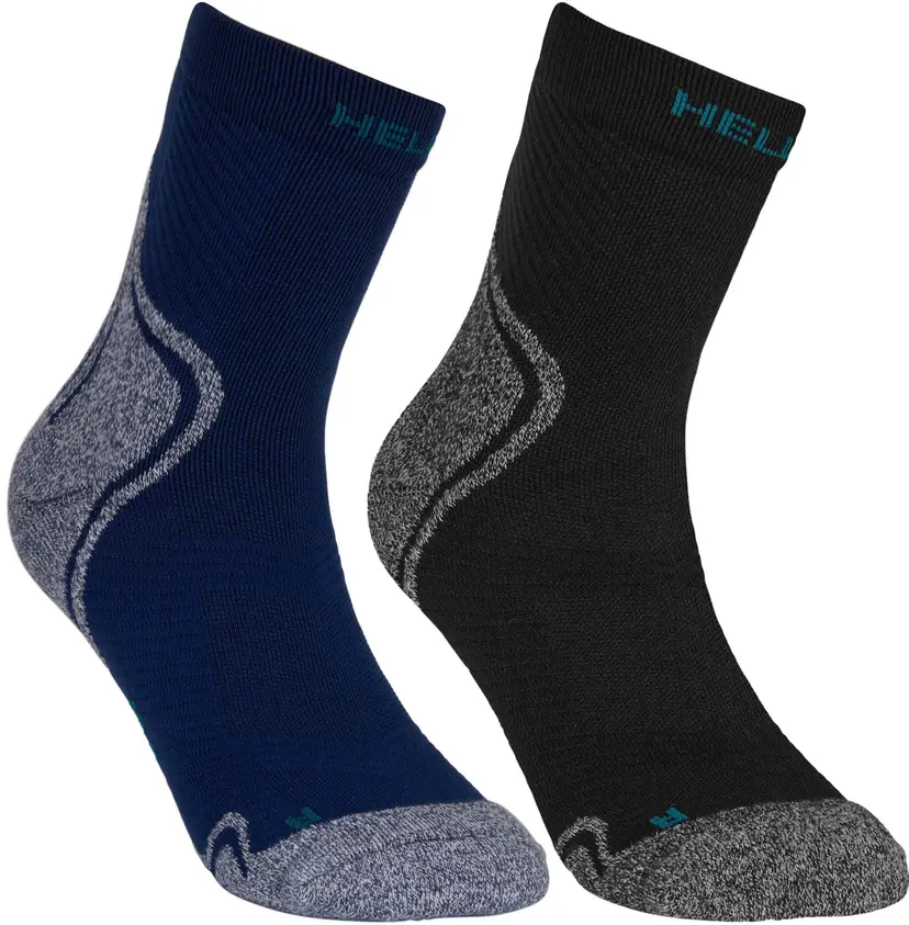 Hellner Mid Tech Run Sock 2-pack