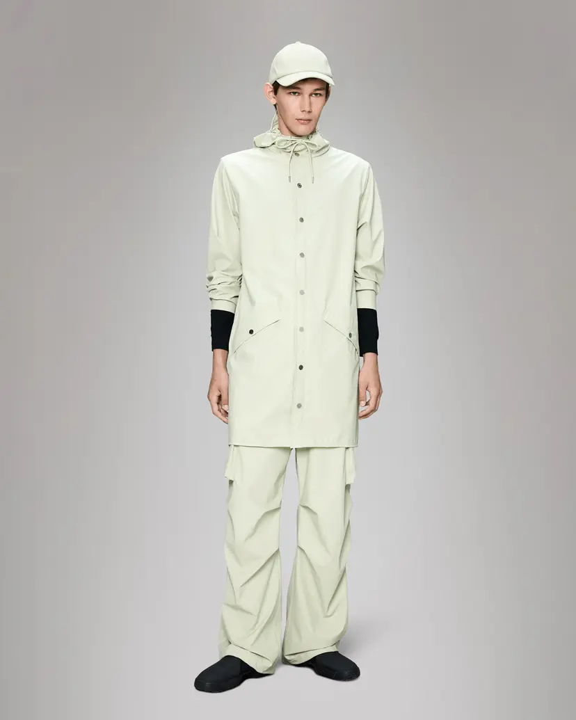 Rains Rains Long Jacket W3 Green Parka