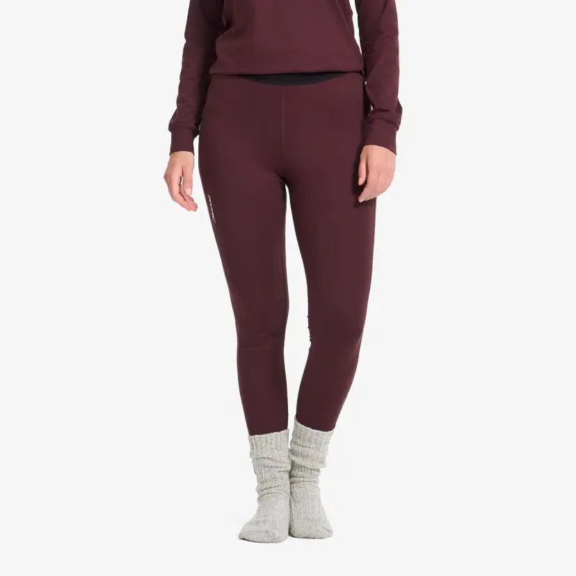 RevolutionRace Downhill Base Layer Pants Dame Winetasting