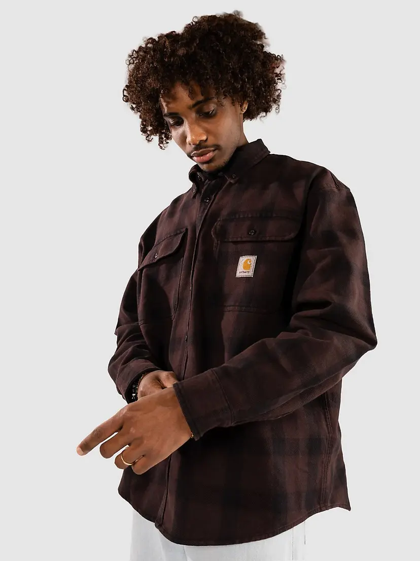 Carhartt Wip Carhartt WIP Edmands Skjorte rød