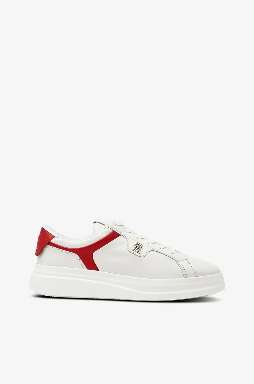 Tommy Sport Joggesko Pointy Court Sneaker - Hvit