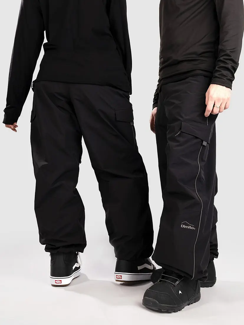 Dimito Dimito Air Force Banded (Wide Fit Lv.1) Bukse svart