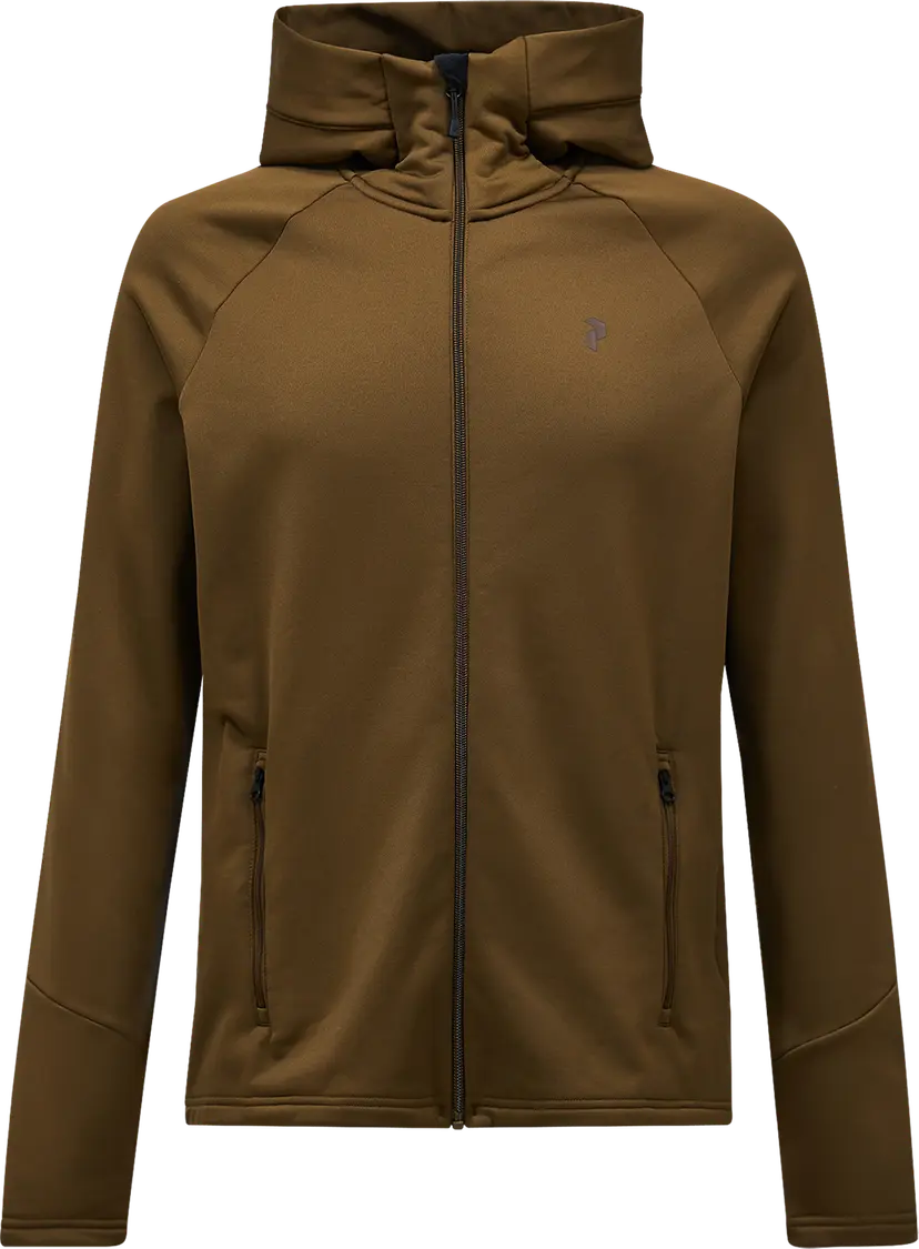 Peak Performance Peak Performance Men's Rider Essentials Zip Hood Meadow Moss/Meadow Moss