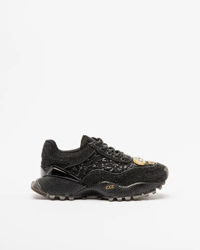Exé Exé 928-20 Black Sneakers