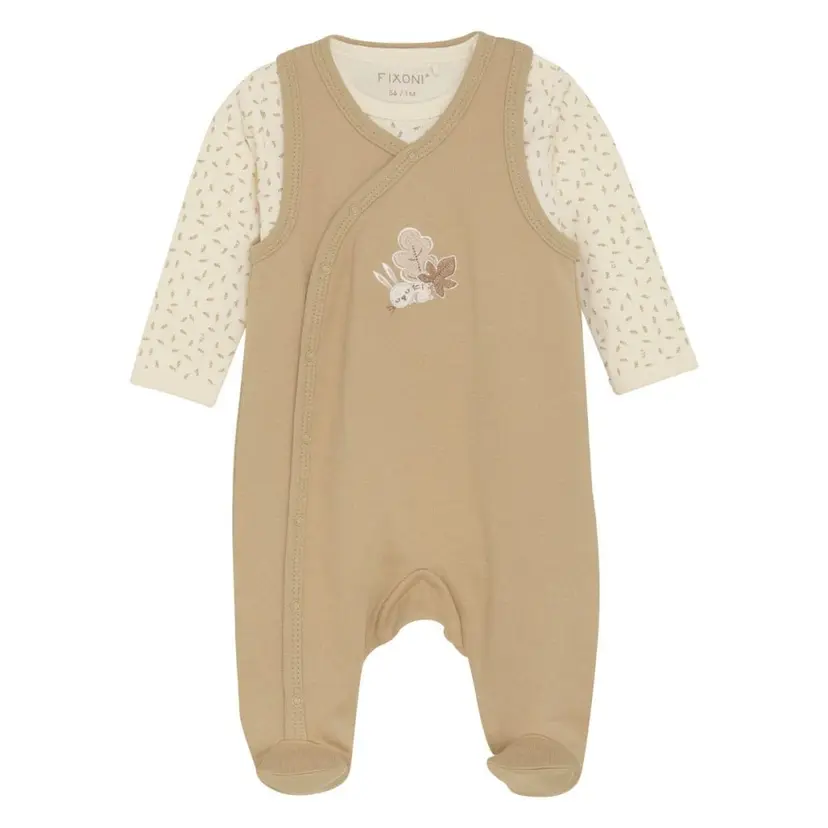Fixoni Fixoni - Babysett Body og Sparkebukse Sesame