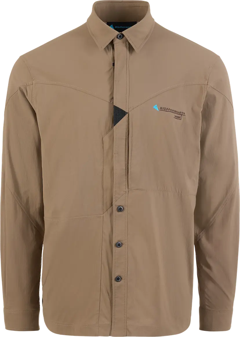 Klättermusen Klättermusen Men's Garm Long Sleeve Shirt Wren Brown