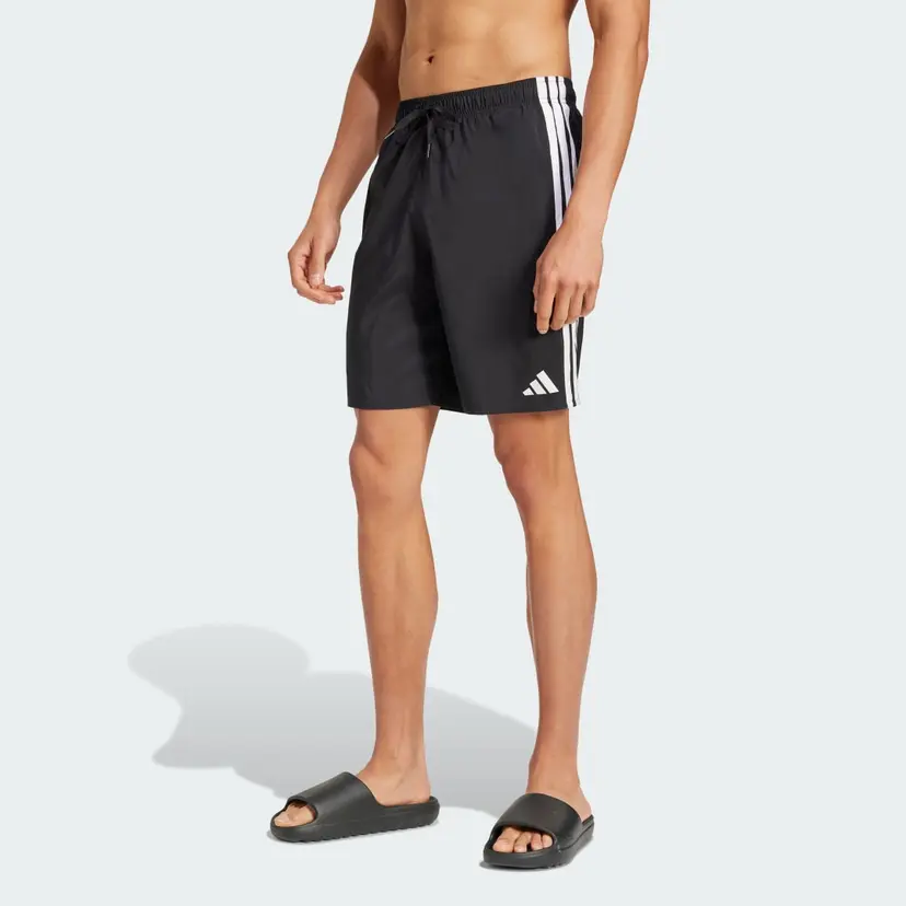 Adidas 3-Stripes Badeshorts, 8-Inch