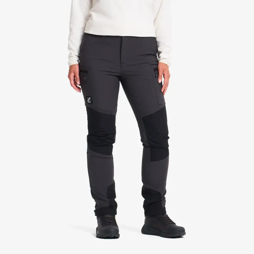 RevolutionRace Nordwand Stretch High-waist Pants Dame Anthracite/Black