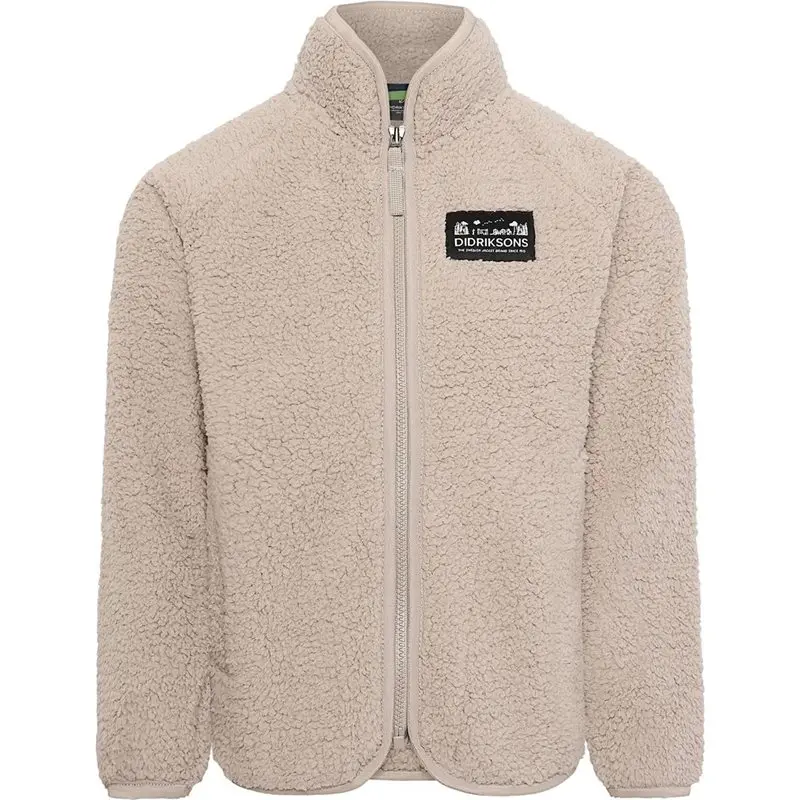 Didriksons Didriksons Gibbs Kids Fullzip 2 Beach Beige