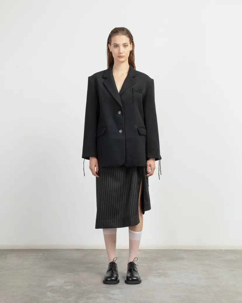 Claudio Cutuli Blazer Claudio Cutuli BARITE Preto