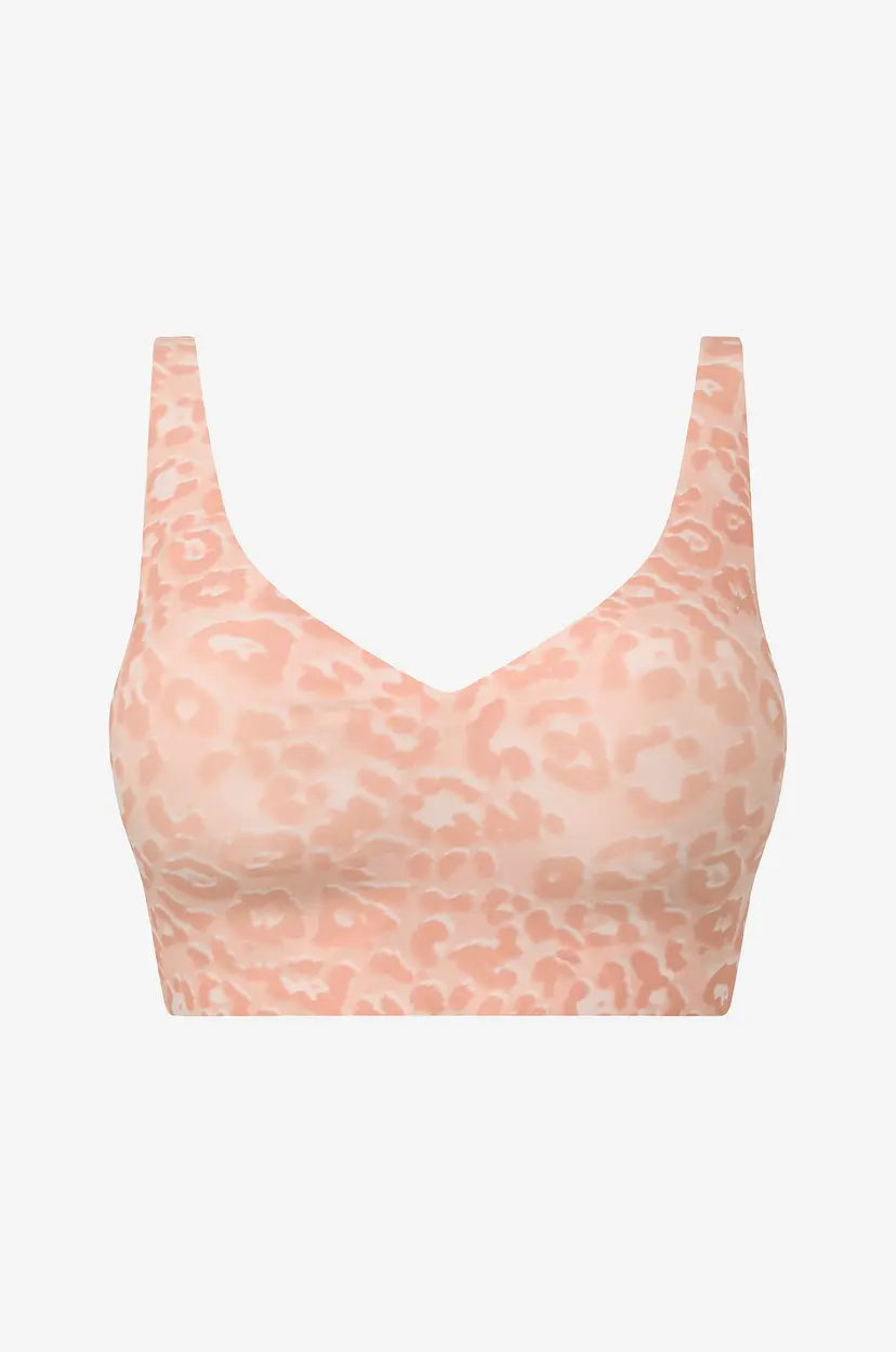 Chantelle Myk BH Softstretch Power V-neck Plunging Bra - Rosa