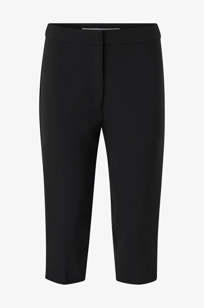 Second Female Bukser Capris Trousers - Svart