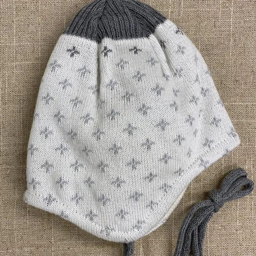 Maximo Hvit/Grå Maximo Ull Lue Baby (47 9-12 mnd)