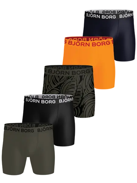 Björn Borg Sports Microfiber Boxers 5-pack