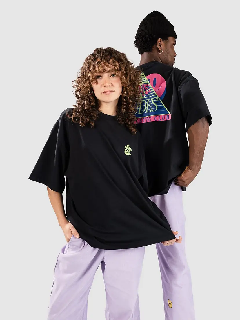 The Dudes The Dudes Unathletic Club Back Classic Oversize He T-skjorte svart