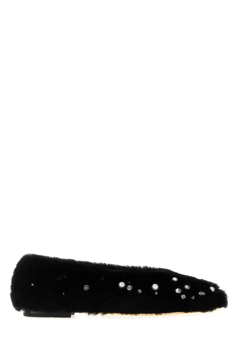 Jimmy Choo Jimmy Choo Ballerinasko – Svart