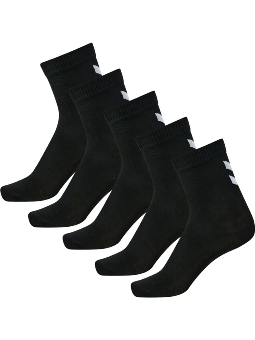 Hummel Hummel Make My Day Sock 5-Pack Black/Black