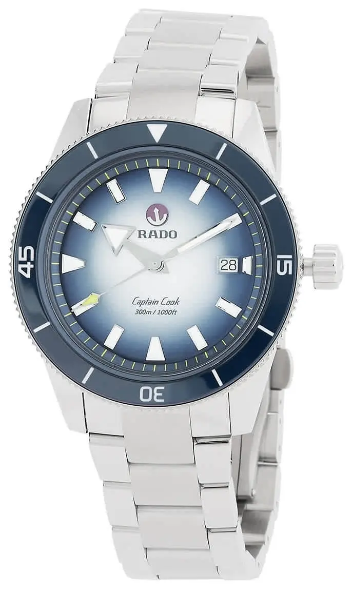 Rado Rado Herreklokke R32154208 Captain Cook Blå/Stål Ø42 mm