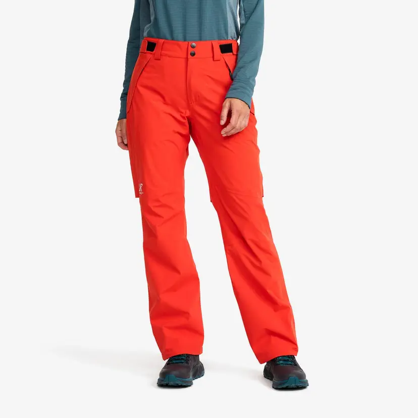 RevolutionRace Cloud 3L Shell Pants Dame Aurora Red