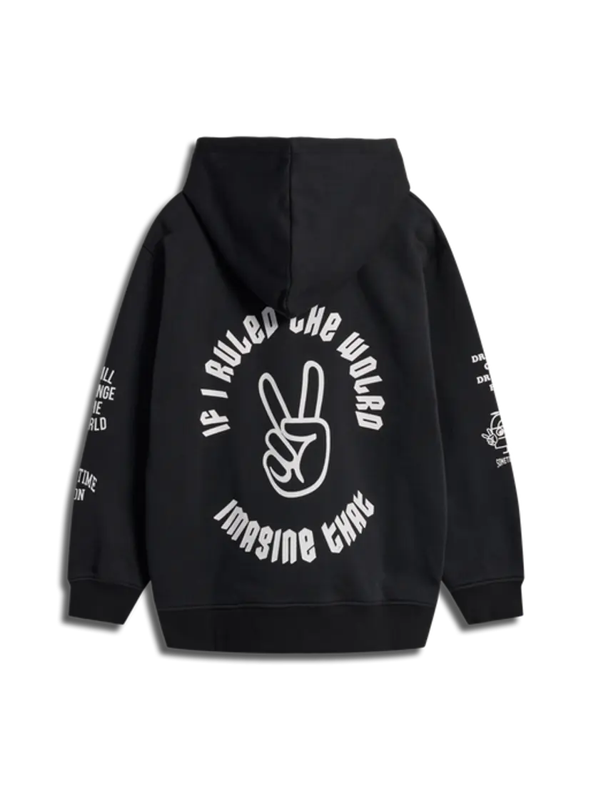 Sometime Soon Sometime Soon Ortega Hoodie Black (128 / 8 år)