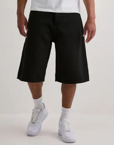 Woodbird Woodbird Wbyuto Punch Shorts Shorts Svart