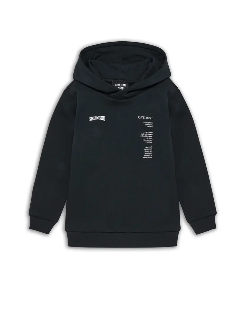 Sometime Soon Sometime Soon Aiden Hoodie Black (110 / 5 år)