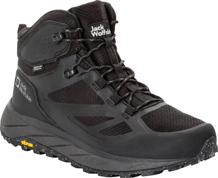 Jack Wolfskin Jack Wolfskin Men's Terraventure Texapore Mid  Black
