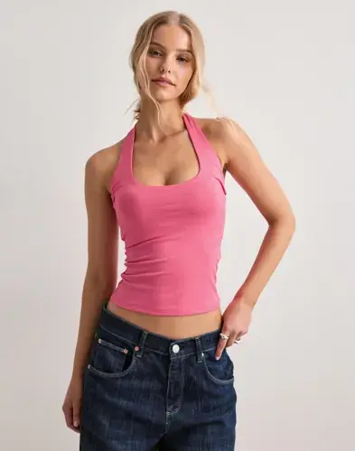 Nelly Nelly - Rosa - Built In Bra Halterneck Top