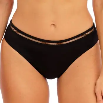 Fantasie Fantasie East Hampton Mid Rise Bikini Brief Svart Small Dame