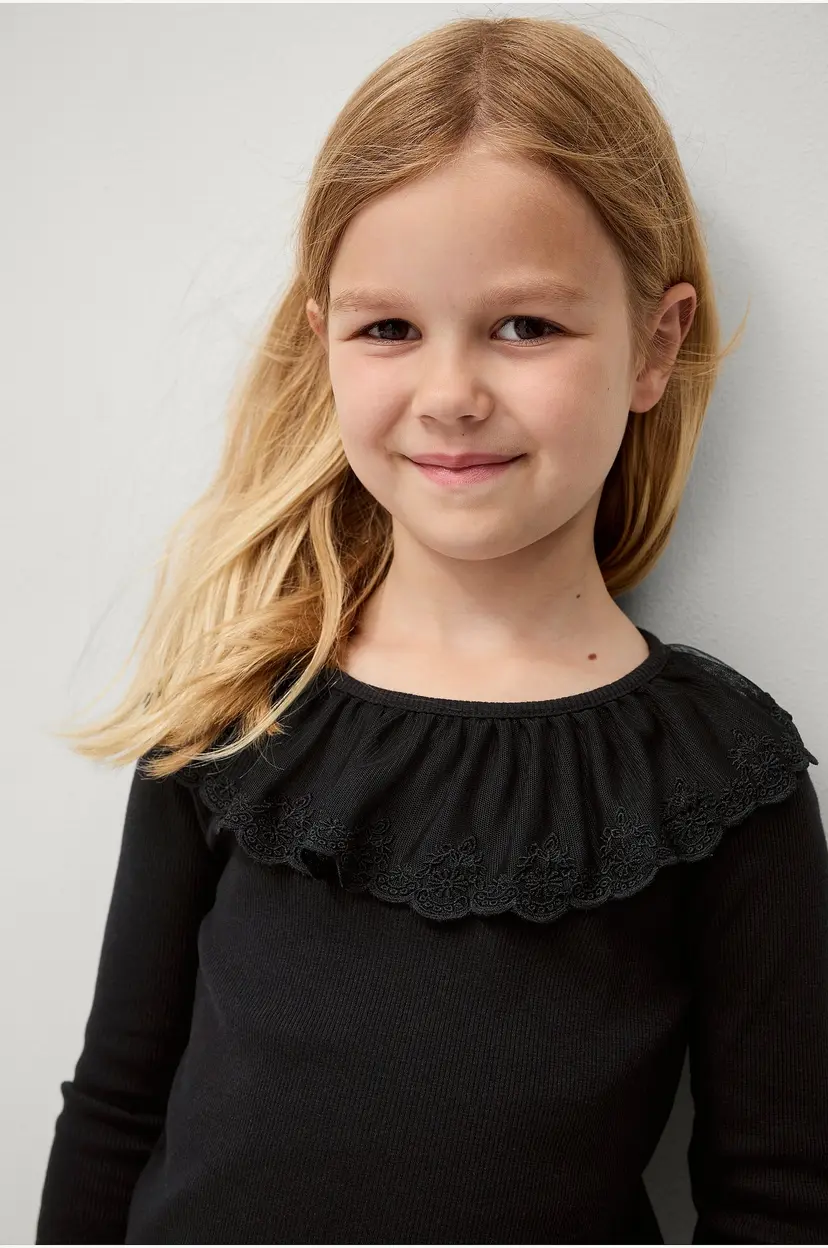 Ellos Collection Topp Ingrid - Svart