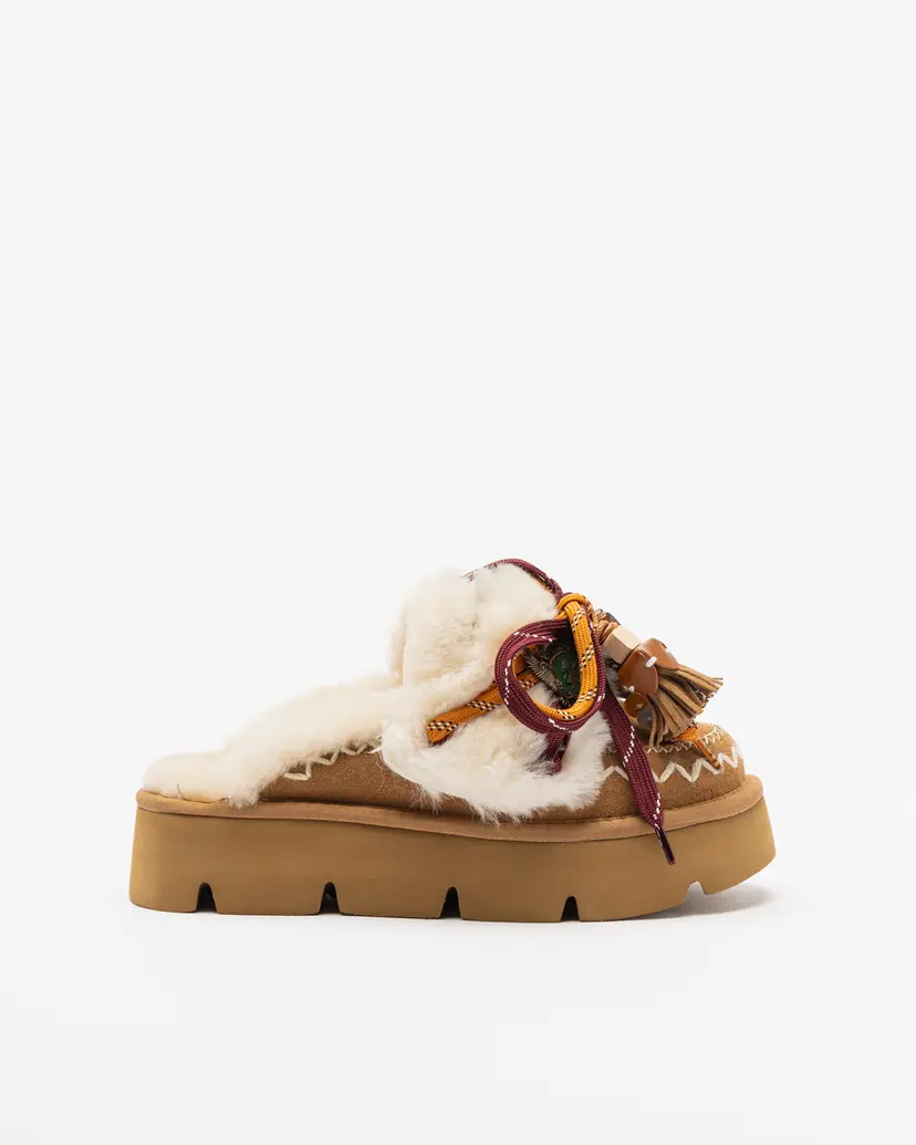 Nan-Ku Couture Nan-Ku Couture GFH-20 Camel Clogs
