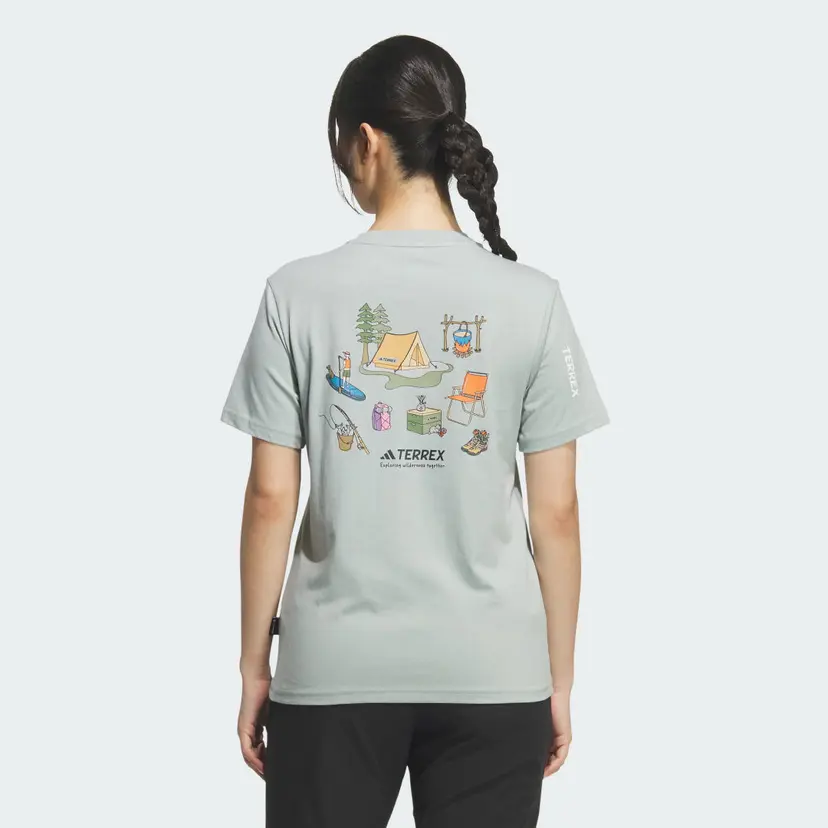 Adidas XPLORIC POLYGIENE GRAPHIC T-SHIRT