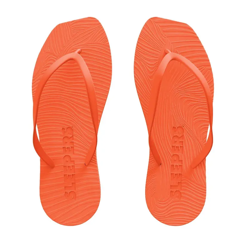 Sleepers Tapered Flip Flop - Orange