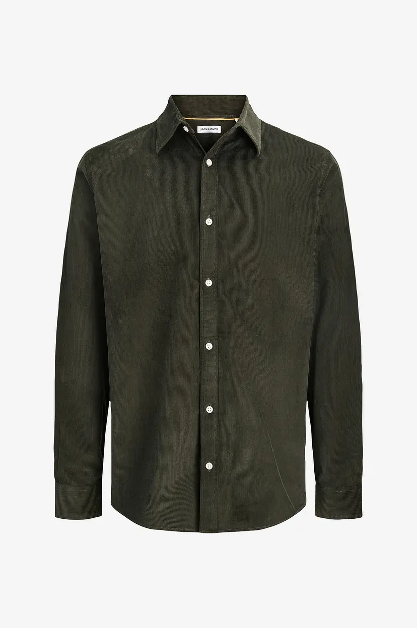 Jack & Jones Manchester-skjorte  Jjefield Cord Shirt Ls Sn - Grønn