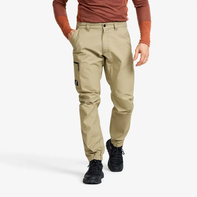 RevolutionRace Outdoor Basic Pants Herre Khaki