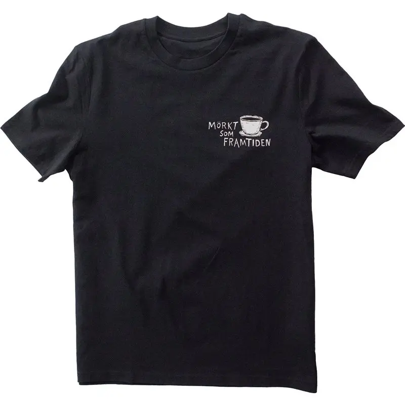 Lemmel Kaffe Lemmel Kaffe Mörkt Som FramtidenT-Shirt Black