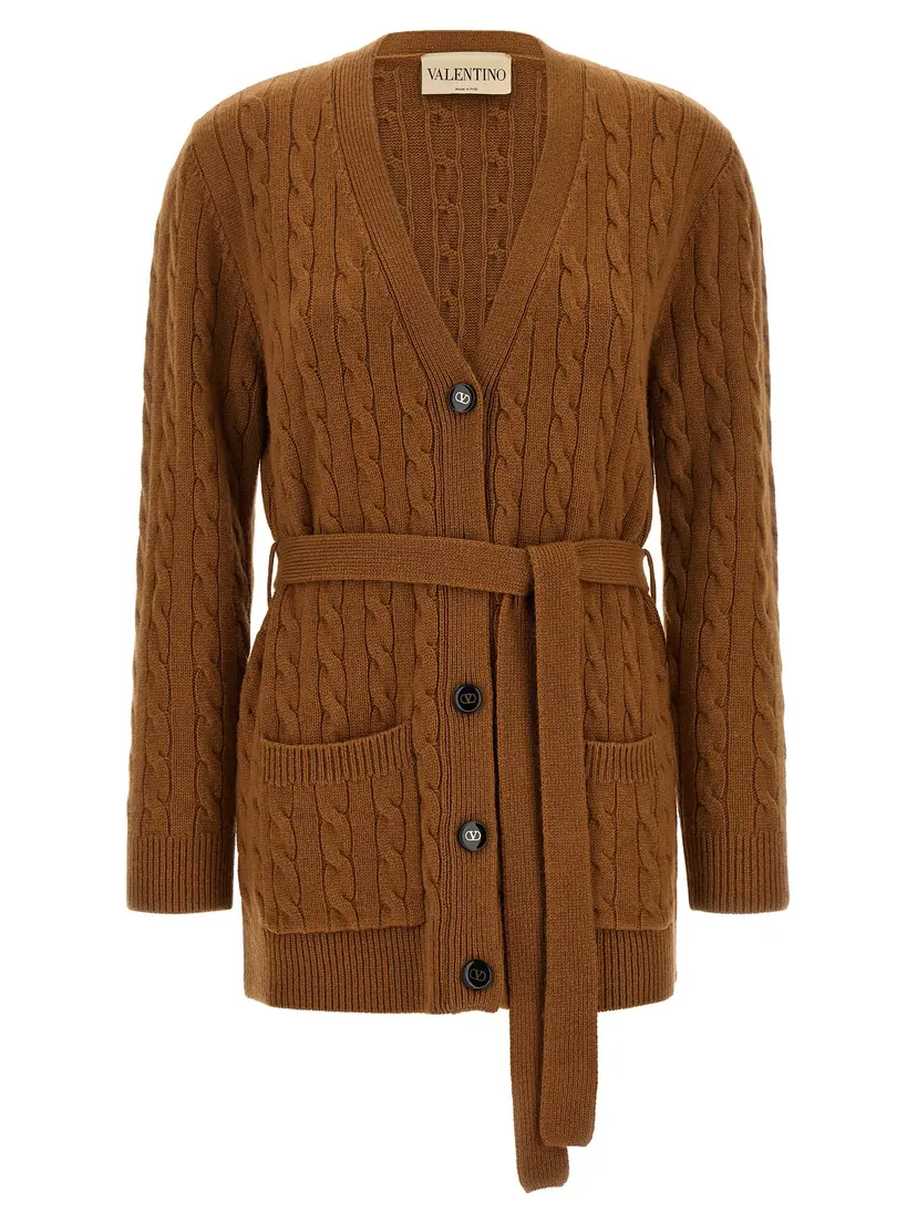 Valentino Garavani VALENTINO GARAVANI Strikkegensere – Brun
