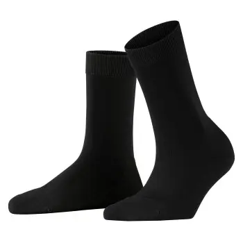Falke Falke Strømper Women ClimaWool Socks Svart Str 39/40 Dame