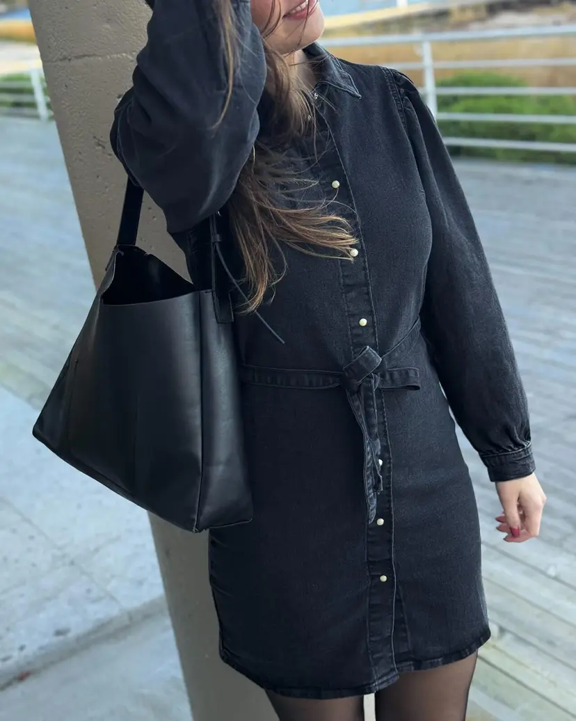 Vero Moda Denimkjole Kamille Belt