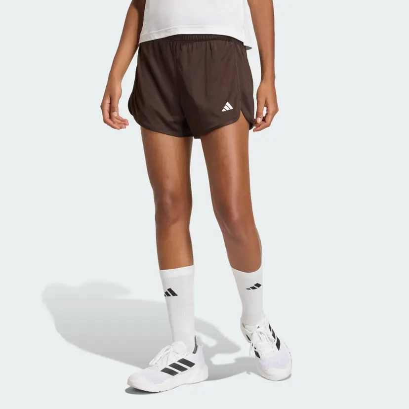 Adidas Pacer Essentials Knit High-Rise Shorts