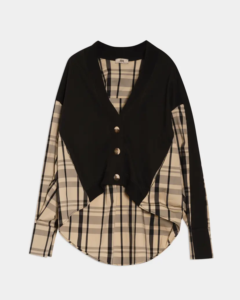 Jijil Jijil JPI25GI142 Black Shirt