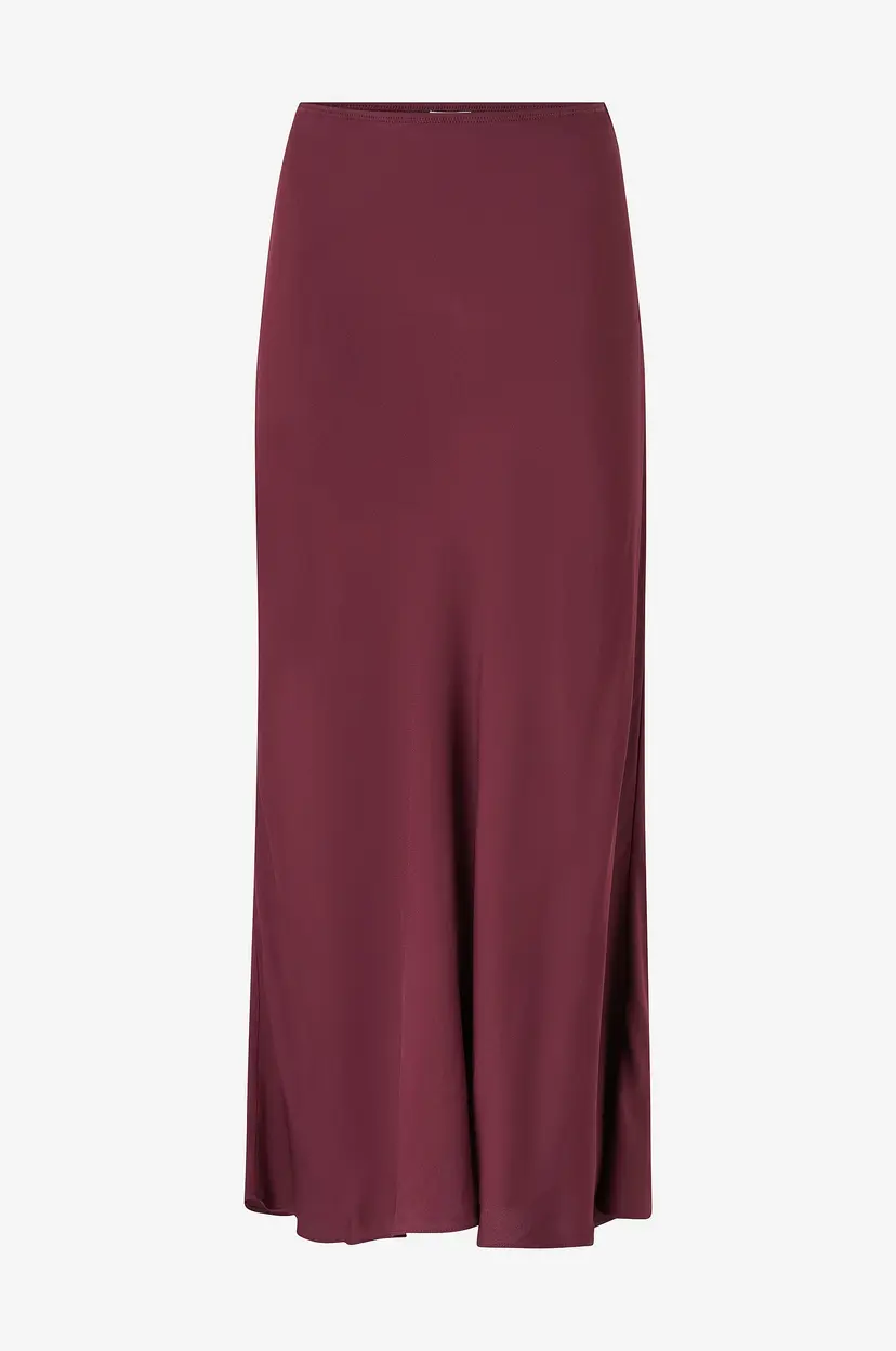 Twist & Tango Maxi skjørt Tyne Satin - Rød